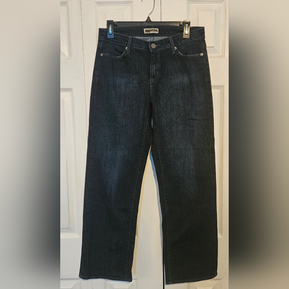 Indi Denim Women's Midnight Blue Straight Leg Jeans